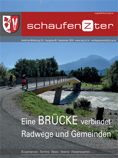 schaufenZter Nr. 49 - Eine Brücke verbindet Radwege und Gemeinden